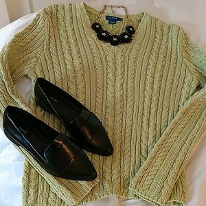 J. Crew Light Green Sweater